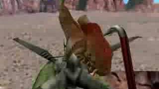 Halflife Flying Ichthyosaur destroys Apache [upl. by Wilhide]