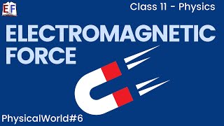 Electromagnetic Force  Physical World 5  CBSE Class 11 Physics Chapter 1 [upl. by Zinck]