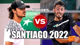 Juan Ignacio Londero vs Andrea Collarini SANTIAGO 2022 Highlights [upl. by Elag813]