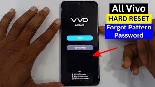 Screen Pattern Unlock or Hard Reset Any Vivo Phone Without Pc 2024 All Android 11121314 [upl. by Secrest558]