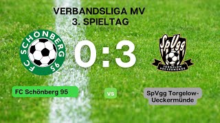 FC Schönberg 95  SpVgg Torgelow Ueckermünde 03 02 [upl. by Anirtak952]