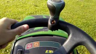 Mowing with my john deere LX255 mower [upl. by Ahcsrop21]