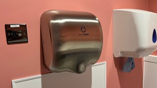 KINGWE Jetdry Bluedry EcoDry Hand Dryer at The Thackray Museum of Medicine 1 Floor Leeds 🚼 [upl. by Ynes]