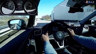 Nissan Qashqai 13 digt 160hp Top speed [upl. by Ynnaf31]