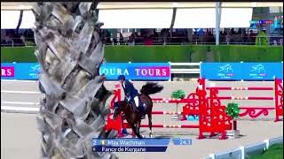 Fancy De Kergane amp Max Wachman  CSI3 140m Valencia  Double Clear [upl. by Edveh]