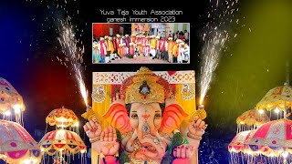 Yuva Teja Youth AssociationCherlapally ganesh immersion 2023 [upl. by Joseph936]