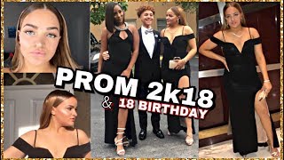 18TH BIRTHDAY  SENIOR PROM VLOG [upl. by Wylie]