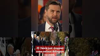 JD Vance LASHES OUT at Arlington Incident Trumps team in SCANDAL [upl. by Reede232]