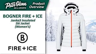 Bogner Fire  Ice Janka3 Insulated Ski Jacket Womens  W2223 Product Overview [upl. by Aklim]