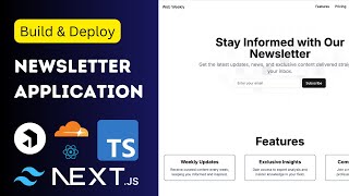 Newsletter Application  FullStack Tutorial NextJS Cloudflare Payload CMS Resend [upl. by Nnywg]