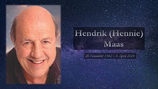 Gedenkdiens van Hendrik Hennie Maas [upl. by Einitsed]