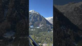 Karwendel Panorama Tunnelweg Achensee ab Pertisau Richtung Zwölferkopf 4K [upl. by Karlin]