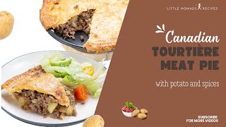 Tourtière A Traditional French Canadian Meat Pie [upl. by Ittak]