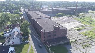 Draper Corp Hopedale MA aerial views July 2019 [upl. by Dougal]