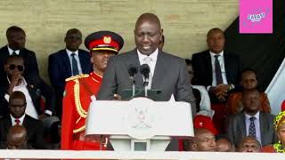 President William Samoei Ruto full speech during 2023 Jamuhuri celebration [upl. by Ynnek]