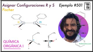 Analisis configuracional R y S en Fischer Ejemplo 501 [upl. by Zurc868]