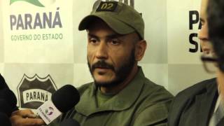 Redesul TV  Policia apresenta quadrilha de seqüestradores [upl. by Akerdna]