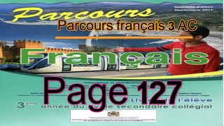 Parcours français 3 AC page 127 Identifier les caractéristiques du début dune nouvelle [upl. by Yahiya817]