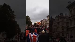 Asian man makes crowd erupt at Tommy Robinson rally UNITE the kingdom [upl. by Fem]