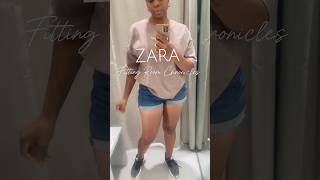 ZARA Fitting Room Chronicles Pt 2 zara shoppingvlog tryon zarafashion [upl. by Coppins]