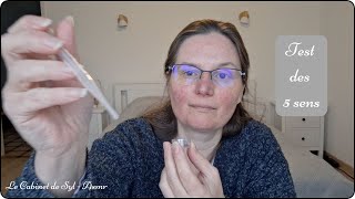 ASMR FR  Test des 5 sens chuchotement [upl. by Erfert968]