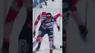 Klaebo and Northug❤️ crosscountryskiing xcskiing klaebo northug norway viral skiing [upl. by Ahsenauj188]