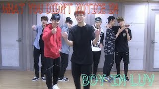 What you didnt notice in Boy In Luv practice quotwhen BTS was practicing the showcasequot [upl. by Maible806]