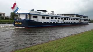 Cruiseschip SALVINIA eindelijk weer in Friesland [upl. by Sitruc112]