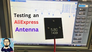 Testing a 5GHz  14 dBi gain Antenna that I Bought from AliExpress Using VNA [upl. by Ordnaxela822]