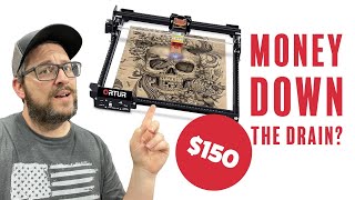 The Cheapest Laser Engraver on Amazon  Ortur Laser Engraver unboxing [upl. by Ametaf]