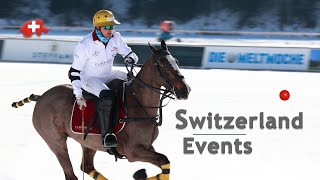 Switzerland Top Events  Snow Polo World Cup St Moritz [upl. by Eseenaj]