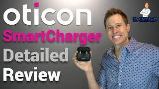 Oticon SMARTCHARGER Review  New Charger for the Oticon Real Rechargeable Hearing Aid [upl. by Mahseh652]