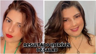 Como Neutralizar o vermelho do cabelo  EM CASA  Com coloração 617 da L’Oréal Paris [upl. by Wilder]