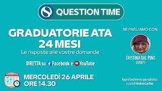 Graduatorie Ata 24 mesi dubbi e regole le risposte alle vostre domande [upl. by Demaggio7]