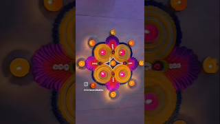 Rangoli  diwali  rangoli  viral  short☺🚩 [upl. by Malonis762]