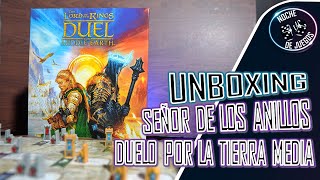 Unboxing de Señor de los anillos Duelo por la Tierra Media [upl. by Eneroc]