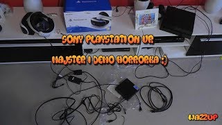 Sony PlayStation VR Majster i Demo Horrorka Wazzup [upl. by Anisah883]