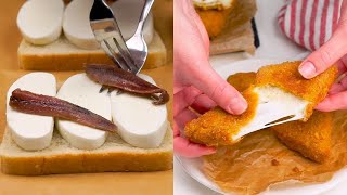 Mozzarella in carrozza con le alici la ricetta da non perdere [upl. by Eidod]