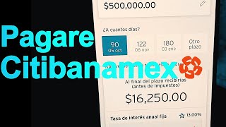 Pagaré Citibanamex 2023 Pagaré banamex¿Realmente conviene [upl. by Downing752]