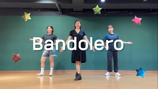 Bandolero  Intermediate level 라인댄스 중급  피어라인댄스 pearlinedance [upl. by Jaban]