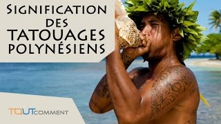 🐚 Signification des tatouages maori et polynésiens 🐚 [upl. by Dnivra]