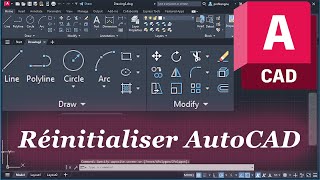 Comment réinitialiser AutoCAD aux paramètres par défaut  How to reset AutoCAD to defaults [upl. by Amr]