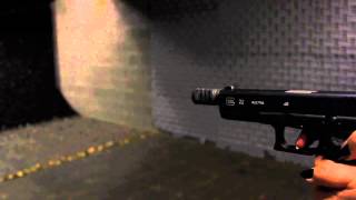 Glock 22 Lone Wolf barrelcompensator [upl. by Cara935]