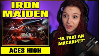 Iron Maiden  Aces High  First Time Reaction [upl. by Guido]