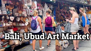 Bali Ubud Art Market Walking Tour  Ultimate Guide to Shopping in Ubud [upl. by Ylsel]