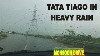 Tata Tiago XZ Petrolin heavy rain  How to defog windshield  Monsoon with Tata Tiago Episode  2 [upl. by Nek]