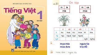 dạy bé học bảng chữ cái tiếng việt lớp 1 Tập 1 Bài 31 [upl. by Ymme388]