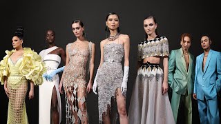 GEORGES HOBEIKA  COUTURE SPRING 2023 [upl. by Yrrap421]