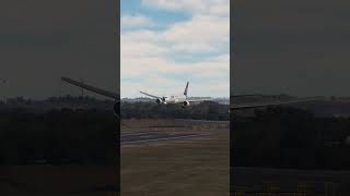 beautiful view of airplanes when landing eps1766 [upl. by Dorene859]