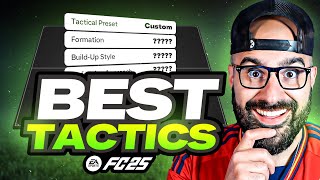 THE BEST CUSTOM TACTICS IN FC 25 ULTIMATE TEAM [upl. by Alegre760]